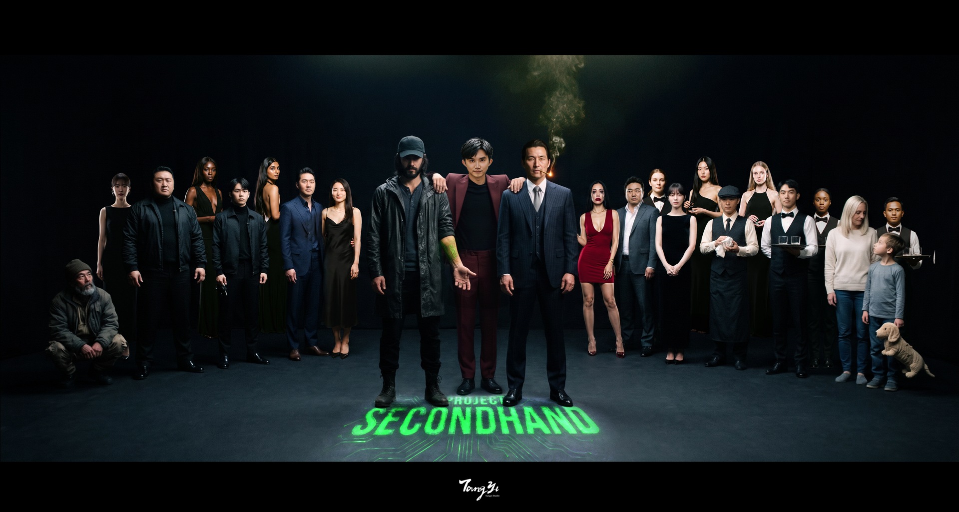 SECONDHAND 角色群像海報